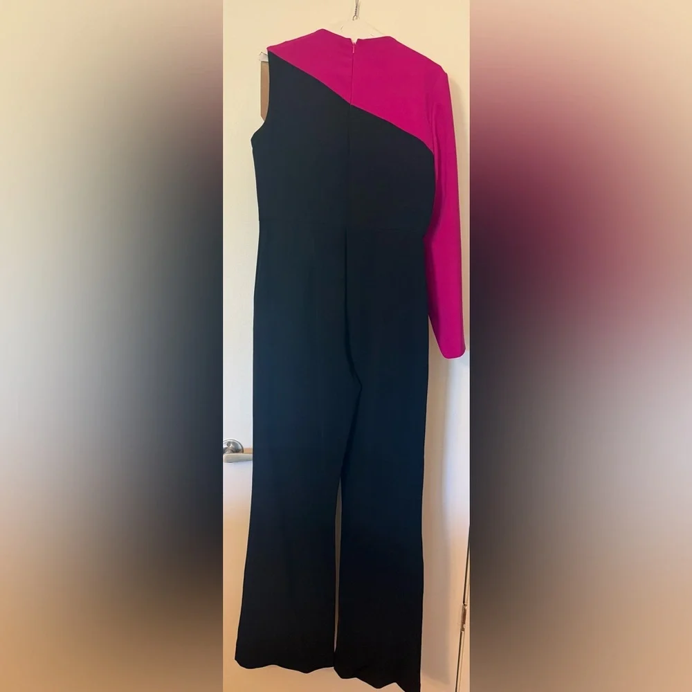 Jovani Black/Fuschia Jumper - Picture 3 of 5